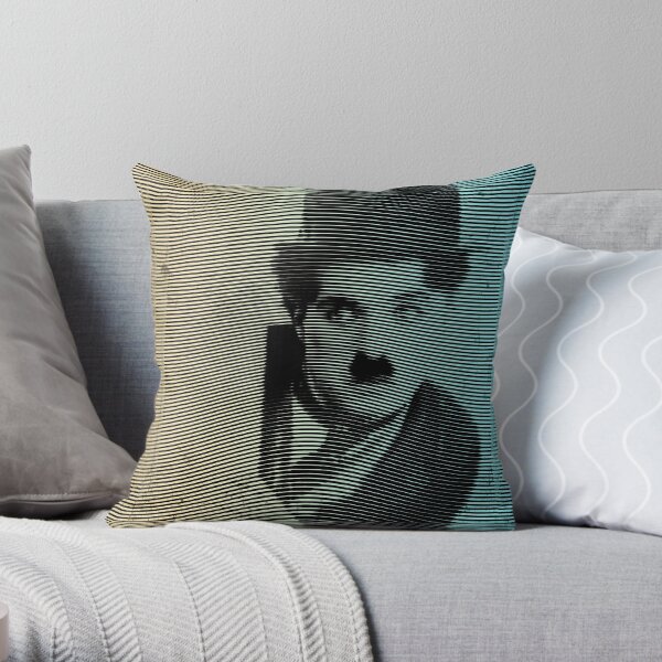 Old Kinetic Chaplin Cojín