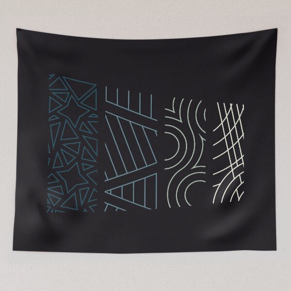 Item preview, Linear Patterns in Geometric Shapes designed and sold by Gavirlas.