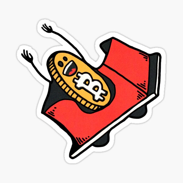 Item preview, Bitcoin rollercoaster  designed and sold by Cryptoscreen.