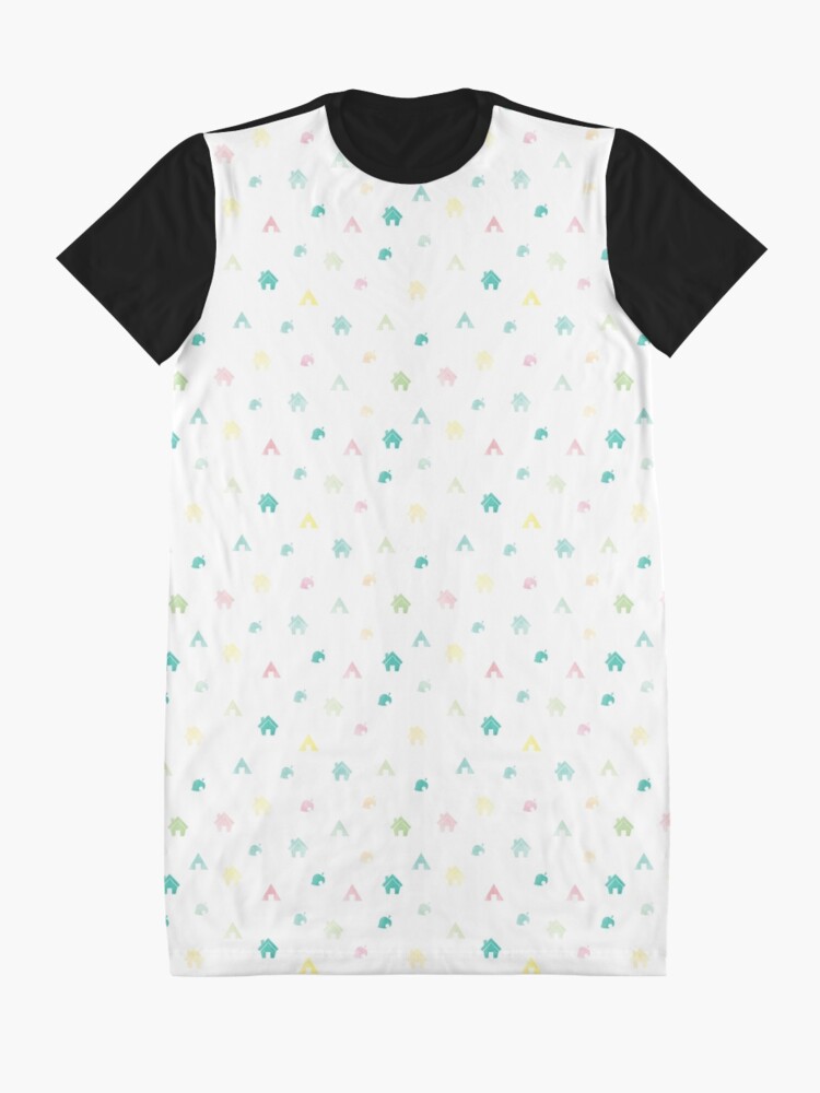 Download "Poptart Animal Crossing Pattern" Graphic T-Shirt Dress by ...