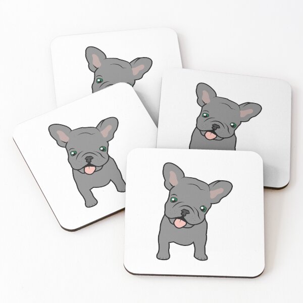 Item preview, Cute Happy French Bulldog - Gray designed and sold by Tara R.