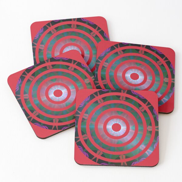 Target Coasters (Set of 4)