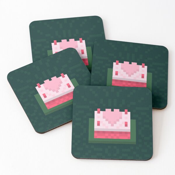 Item preview, Pixel Art Pink Love Cake designed and sold by Gavirlas.