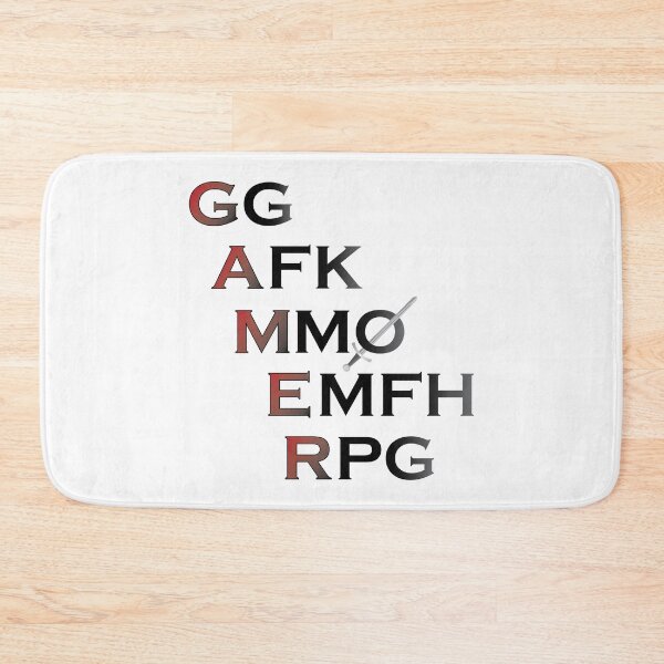 Item preview, Gamer Acronyms designed and sold by BLectro.