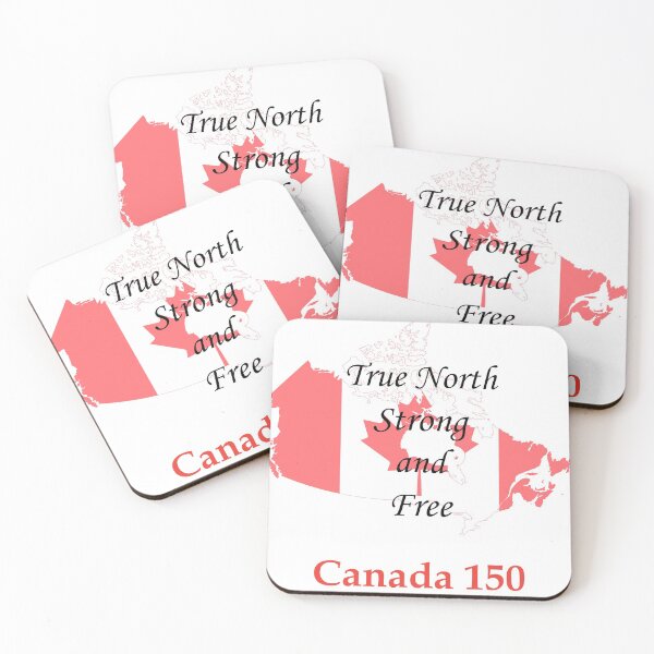 Item preview, Canada 150 True North Strong and Free designed and sold by BLectro.