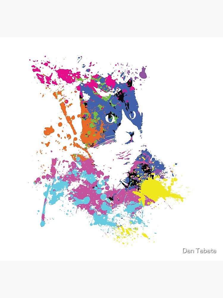 Color Splash Cat by dmtab
