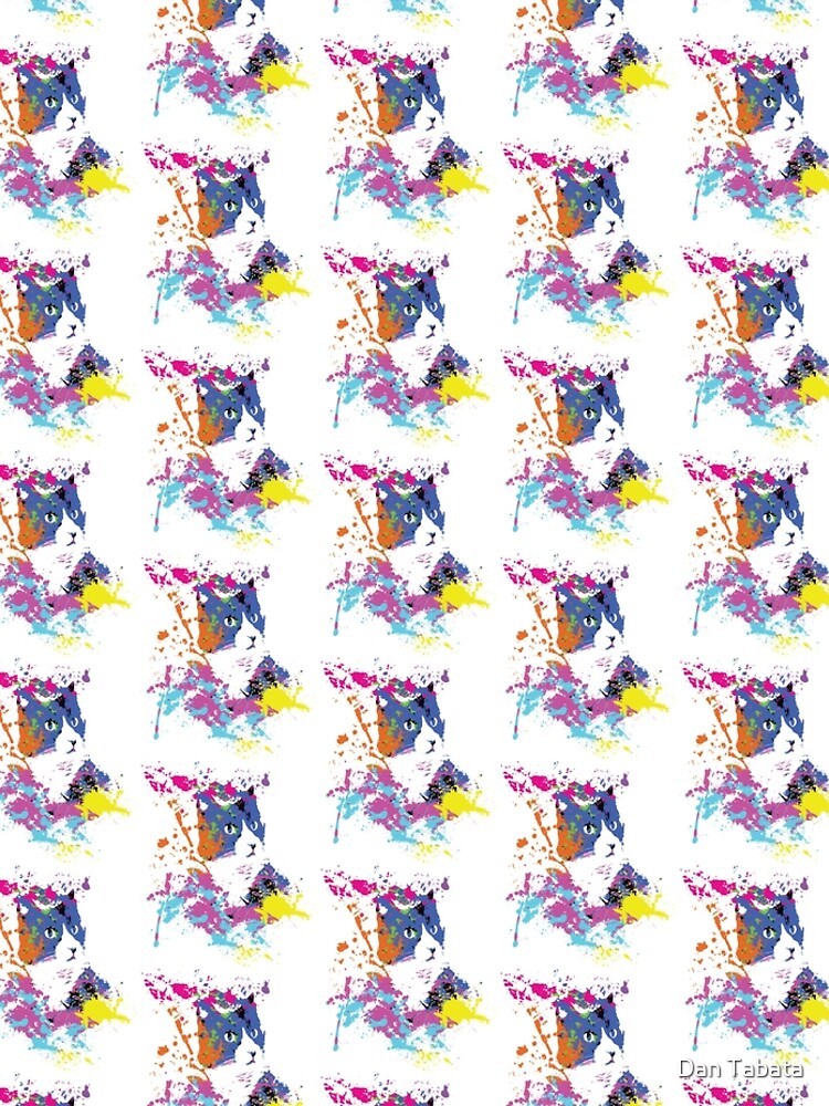 Color Splash Cat by dmtab