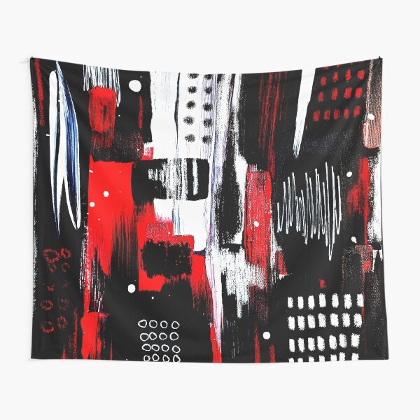 City - Fine Art Painting Tapestry