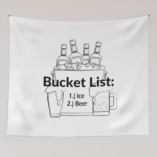 Item preview, Bucket List Merch designed and sold by gimposaurusrex.