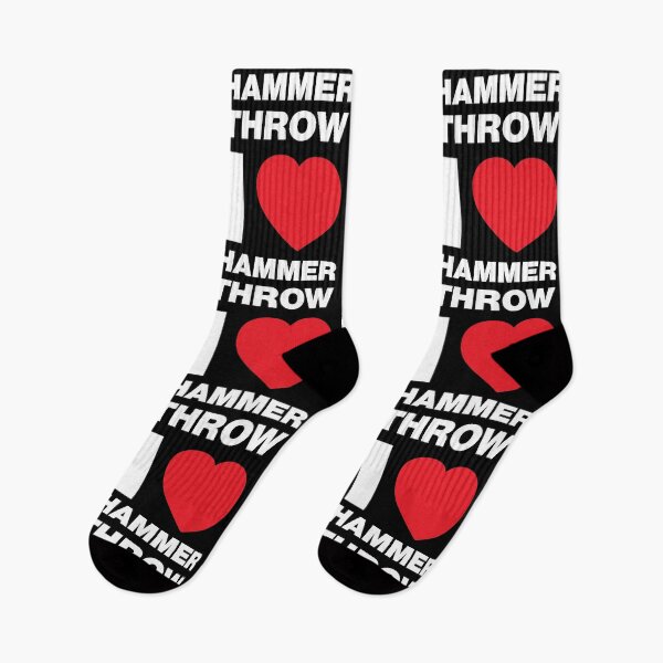 Item preview, I Love Hammer Throw Red Heart designed and sold by Thestarrysky.