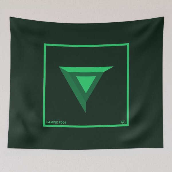 Item preview, The Mystical Green Emerald Abstract Design #003 designed and sold by Gavirlas.