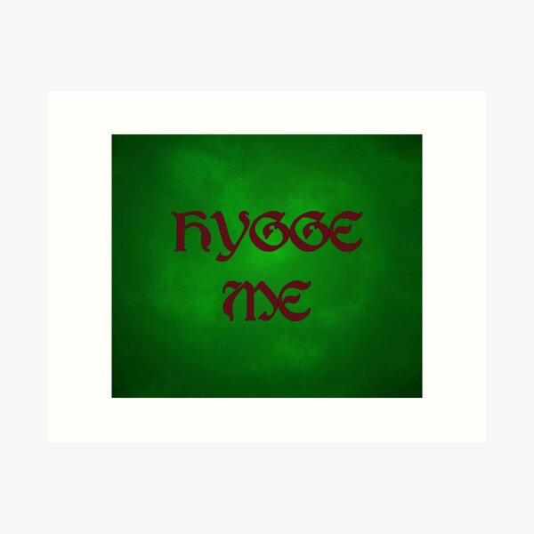 Item preview, Hygge Me, a play on hug me - On Green designed and sold by SolarCross.