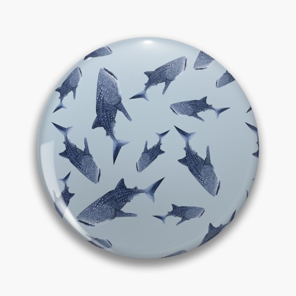 Item preview, WHALE SHARK PATTERN (LIGHT BLUE) designed and sold by BEATRIZ ABAITUA.