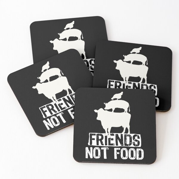 Item preview, Vegan friends not food designed and sold by FashionFuture.