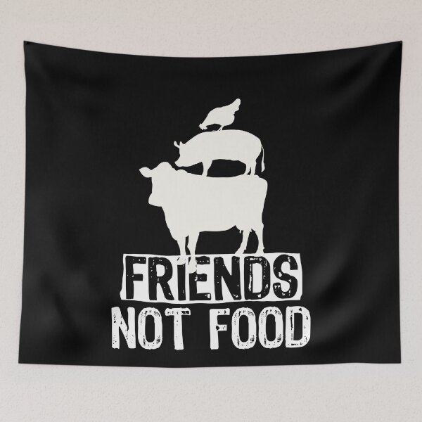 Item preview, Vegan friends not food designed and sold by FashionFuture.