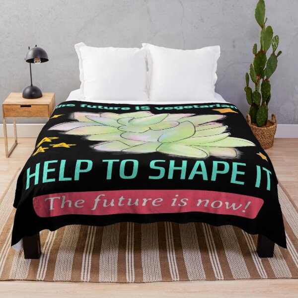 Item preview, The future is vegetarian. for Health, environment, animals designed and sold by jayne0524.