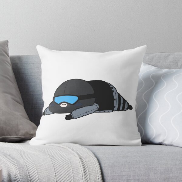 Blue Recruit Chibi Coussin