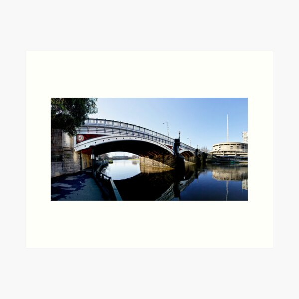 Item preview, St Kilda Road, Princess Bridge Panorama designed and sold by Russell Charters.