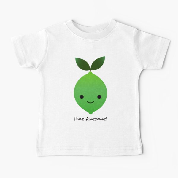 Lime Awesome Kawaii Lime Baby T-Shirt