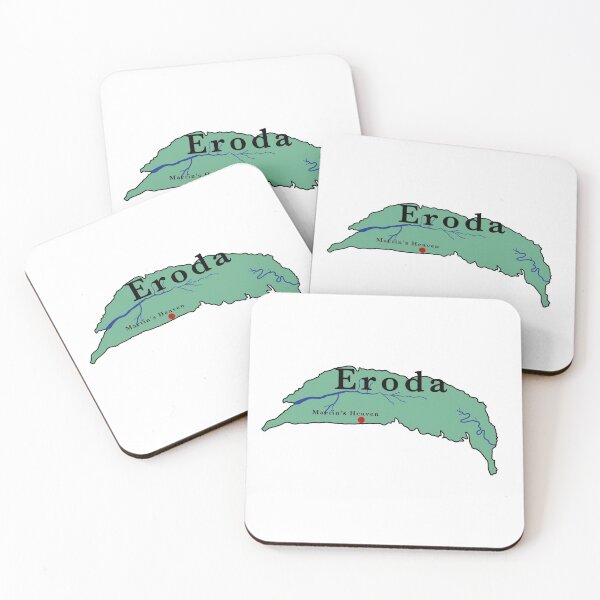 Item preview, map of eroda designed and sold by cool stickerz.