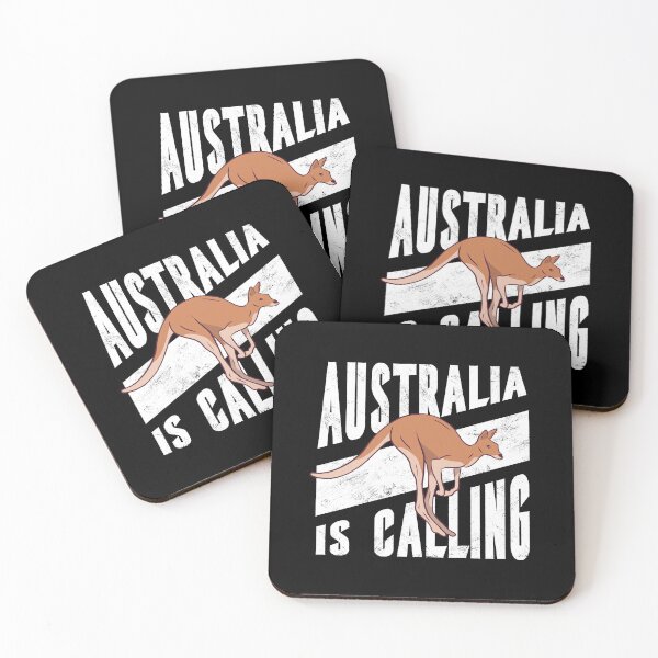 Item preview, Australia calls with kangaroos designed and sold by Frergo.