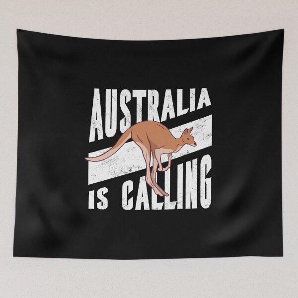 Item preview, Australia calls with kangaroos designed and sold by Frergo.