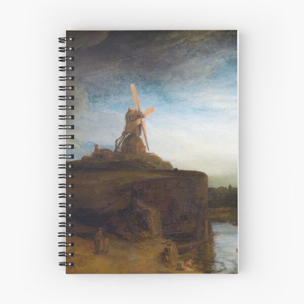 Item preview, The Mill by Rembrandt (1648) designed and sold by allhistory.