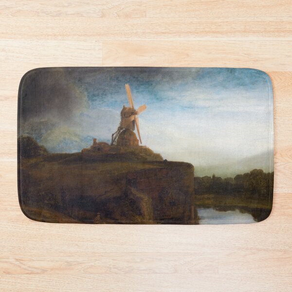 Item preview, The Mill by Rembrandt (1648) designed and sold by allhistory.