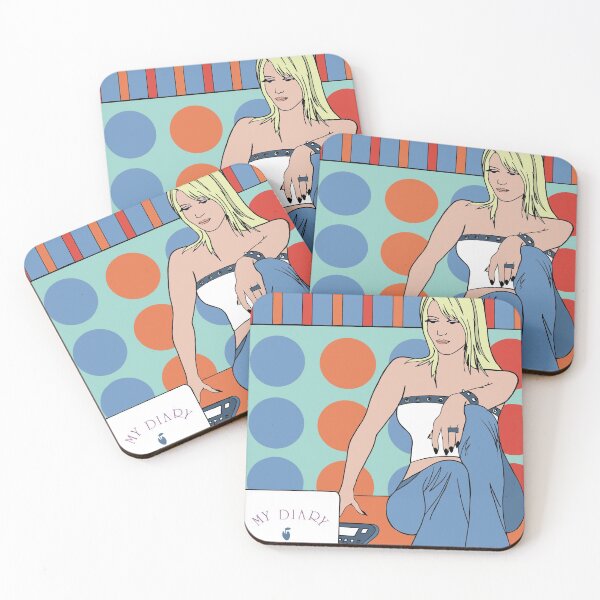 Item preview, Retro style blogger girl designed and sold by PG Illustration.