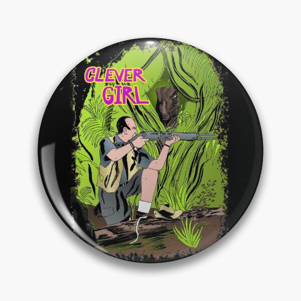 Item preview, Clever Girl - Comic Book Style NBCUniversal designed and sold by Luke Tomlinson Artwork.