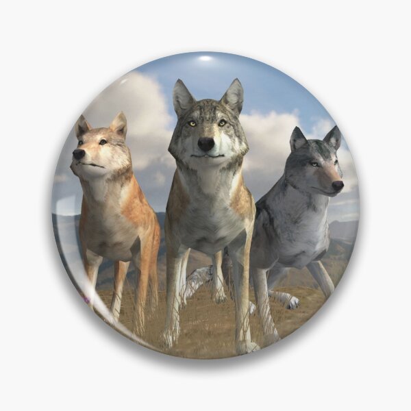 Item preview, Wolf Trio - WolfQuest Classic designed and sold by WolfQuest.
