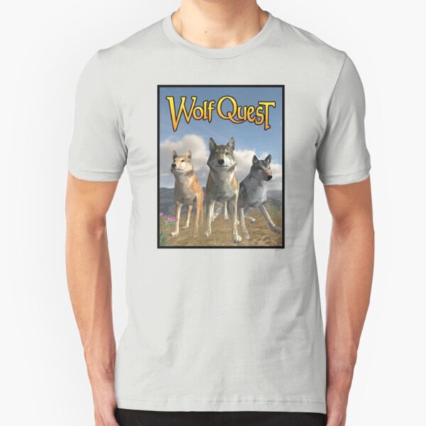 Wolf Trio - WolfQuest Classic Slim Fit T-Shirt