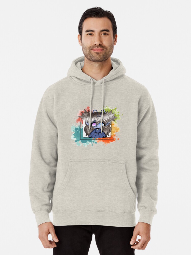 Gacha Life Edit Pullover Hoodie By Wolfiechloe Redbubble