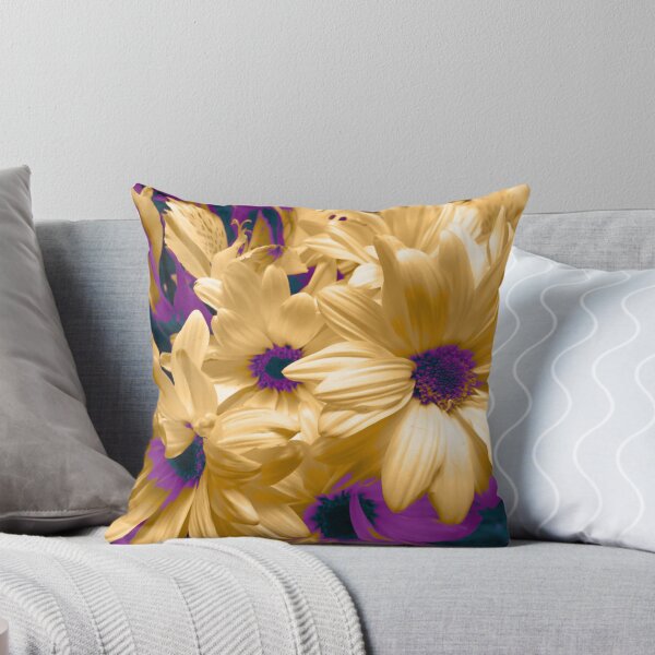 Item preview, Purple and Cream Daisies designed and sold by MOBpubdesign.