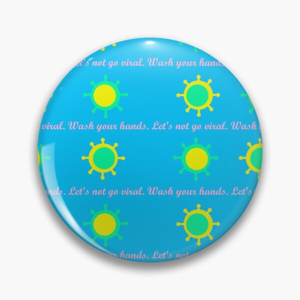 Item preview, Let's Not Go Viral - Wash Your Hands designed and sold by IdeaJones.