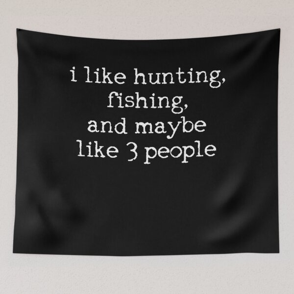 Item preview, Hunting Fishing Sarcasm designed and sold by 4tomic.