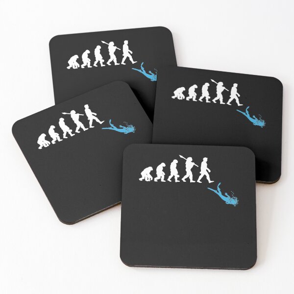 Item preview, Scuba Diving Human Evolution designed and sold by Captain Mood.
