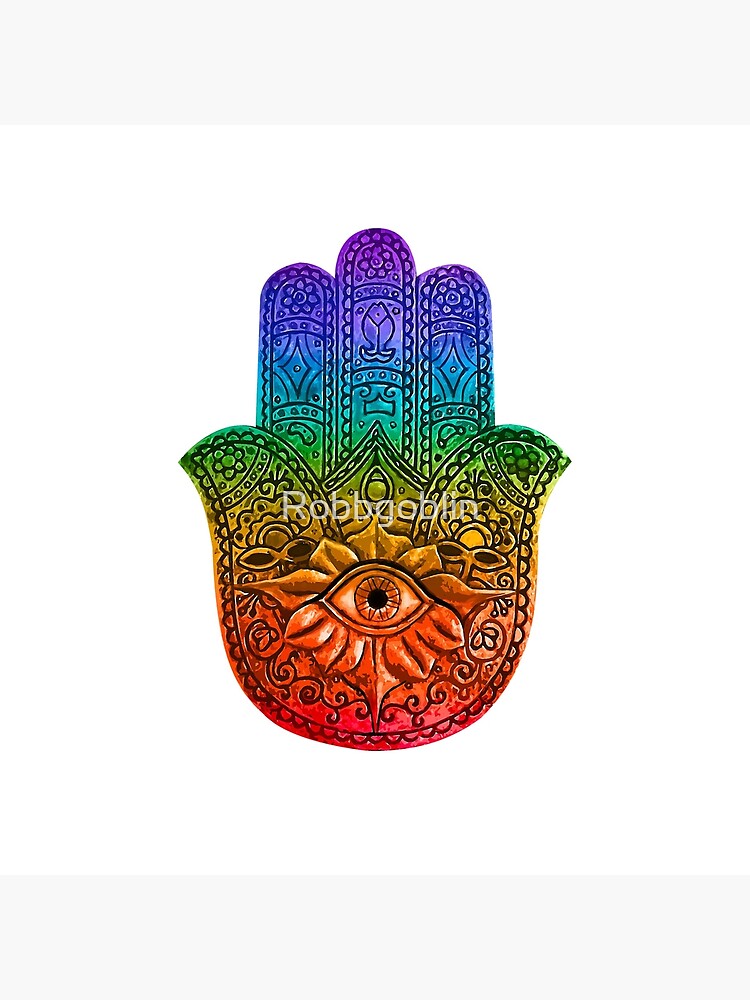 Hamsa Evil Eye by Robbgoblin