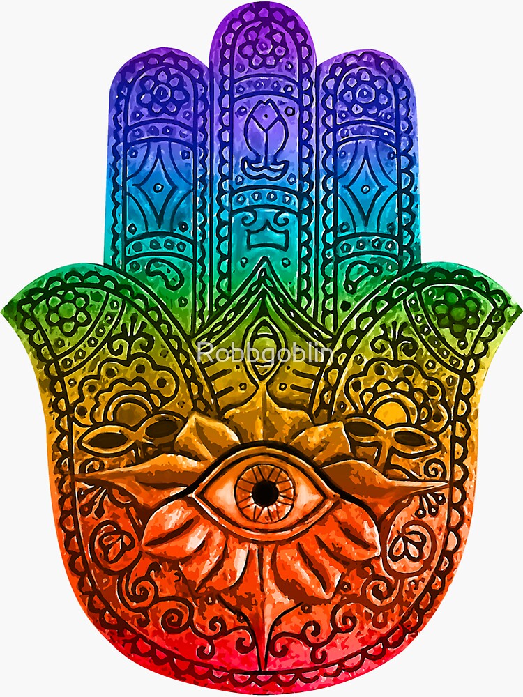 Hamsa Evil Eye by Robbgoblin