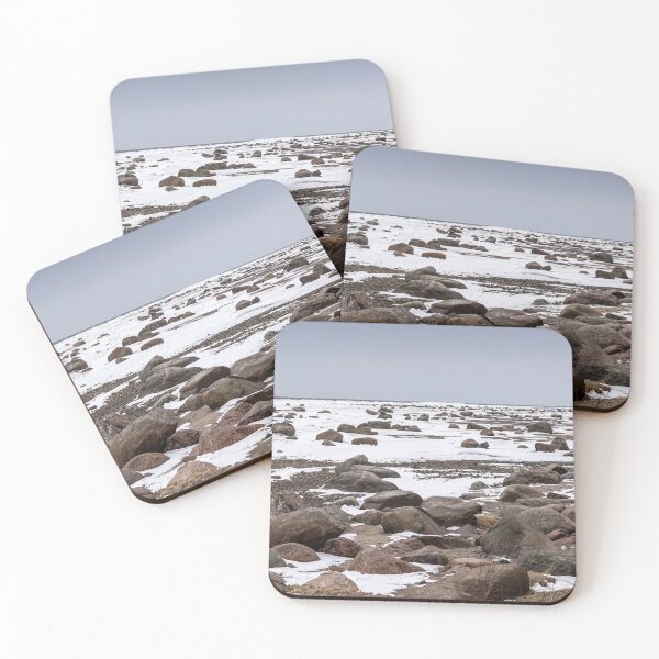 Item preview, Rocks and snow on the coast of frozen sea designed and sold by lena-maximova.