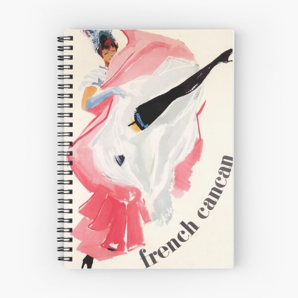 Item preview, French Cancan Dancer Vintage Poster designed and sold by vintagevivian.