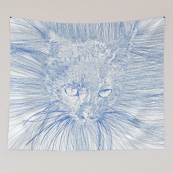 Item preview, felines blue designed and sold by dnparker.