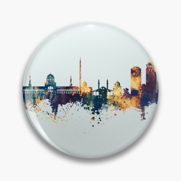 Item preview, Damascus Syria Skyline designed and sold by ArtPrints.