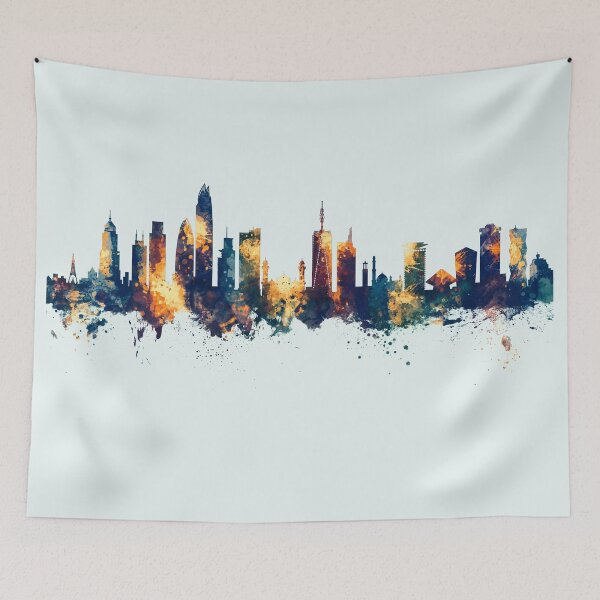 Item preview, Nairobi Kenya Skyline designed and sold by ArtPrints.