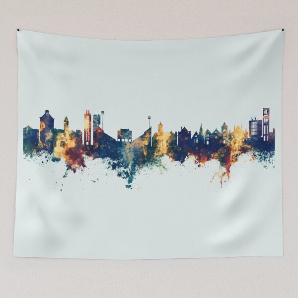 Item preview, Lawrence Kansas Skyline designed and sold by ArtPrints.