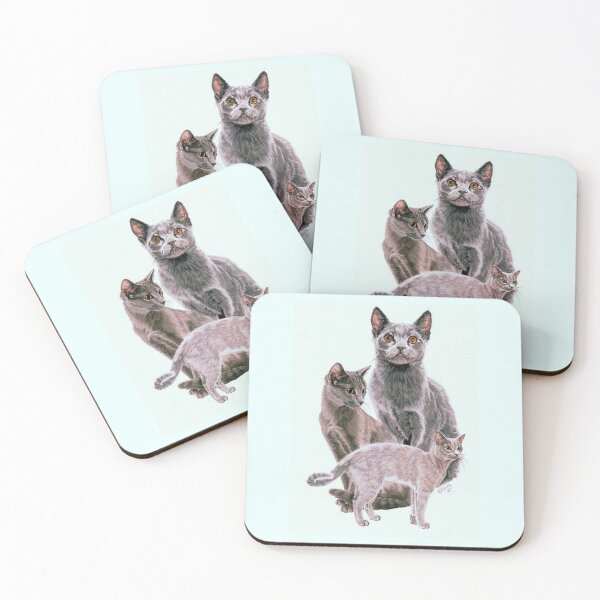 Item preview, Russian Blue Assortment designed and sold by BarbBarcikKeith.
