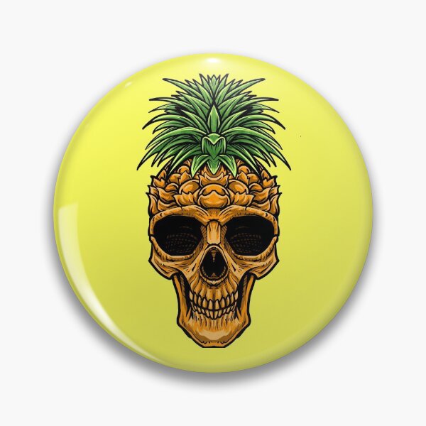 Item preview, Pineapple Skull designed and sold by Meliafroggy.