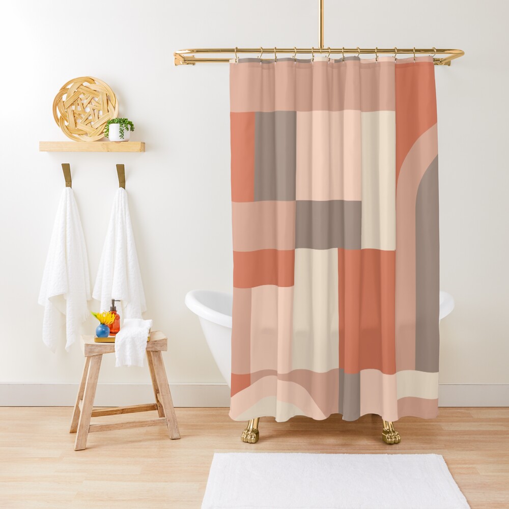 Softy Blocks Shower Curtain