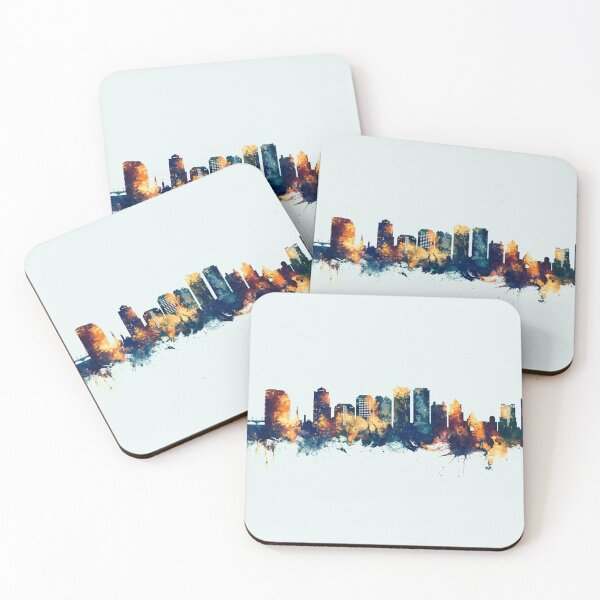 Item preview, West Palm Beach Florida Skyline designed and sold by ArtPrints.