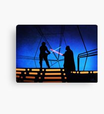 STAR WARS! Luke vs Darth Vader Canvas Print